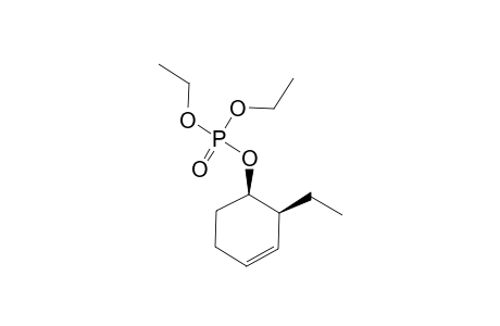 (1R*,2S*)-PHOSPHORIC-ACID-DIETHYLESTER-2-ETHYL-CYCLOHEX-3-ENYLESTER