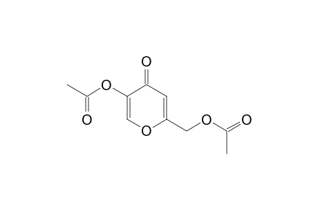 5-hydroxy-2-(hydroxymethyl)-4H-pyran-4-one, diacetate