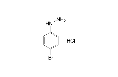 (p-BROMOPHENYL)HYDRAZINE, MONOHYDROCHLORIDE