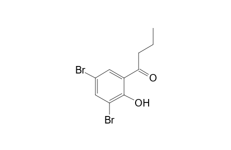 3',5'-DIBROMO-2'-HYDROXYBUTYROPHENONE