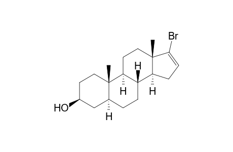 (3beta,5alpha)-17-Bromoandrost-16-en-3-ol