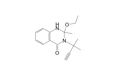 2-ETHOXY-2-METHYL-3-[1,1-DIMETHYLPROPYNYL]-QUINAZOLIN-4-(1-H,3-H)-ONE