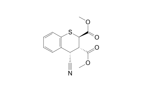 Dimethyl trans-4-cyanothiochroman-trans-2,3-dicarboxylate