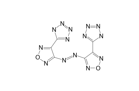 (E)-1,2-BIS-[4-(1H-TETRAZOL-5-YL)-1,2,5-OXADIAZOL-3-YL]-DIAZENE;AZO-TETRAZOL-FURAZAN;AZTF