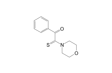 4-(benzoylthioformyl)morpholine