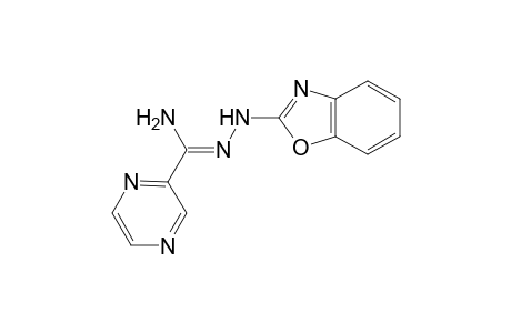 2-Pyrazine-[N(1)-(2'-benzoxazolyl)amino] - hydrazone