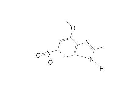 4-methoxy-2-methyl-6-nitrobenzimidazole