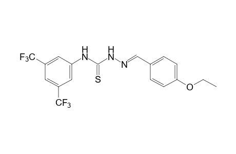 1-(p-ethoxybenzylidene)-4-(alpha,alpha,alpha,alpa',alpha',alpha'-hexafluoro-3,5-xylyl)-3-thiosemicarbazide