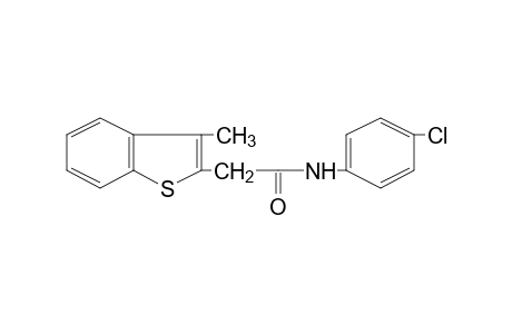 4'-chloro-3-methylbenzo[b]thiophene-2-acetanilide