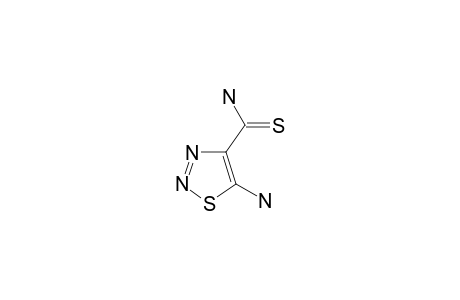 5-aminothiadiazole-4-carbothioamide