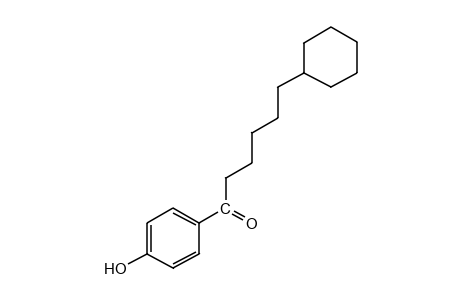 6-cyclohexyl-4'-hydroxyhexanophenone