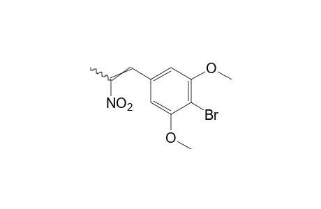 2-bromo-1,3-dimethoxy-5-(2-nitropropenyl)benzene