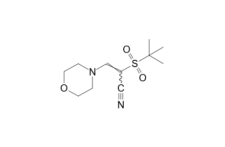 alpha-(tert-BUTYLSULFONYL)-4-MORPHOLINEACRYLONITRILE