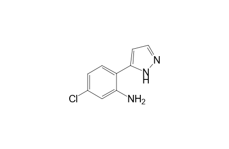 5-Chloro-2-(1H-pyrazol-5-yl)aniline