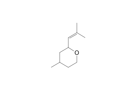 (cis)-2-(1'-Isobutenyl)-4-methyl-tetrahydropyran