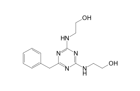 2,2'-[(6-benzyl-s-triazine-2,4-diyl)diamino]diethanol