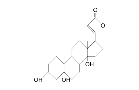 Card-20(22)-enolide, 3,5,14-trihydroxy-, (3.beta.,5.beta.)-