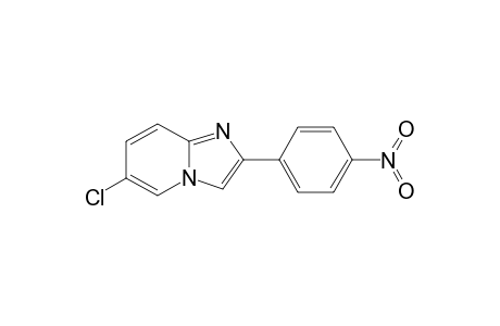 6-Chloro-2-(4-nitrophenyl)imidazo[1,2-a]pyridine