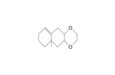 2,2-Ethylenedioxy-4ab-methyl-1,2,3,4,4a,5,6,7-octahydro-naphthalene