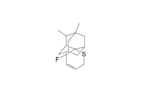 (E)-5-Fluoro-4',5'-dimethylspiro[adamantane-2,1'-2'-thiacyclohex-4'-ene]