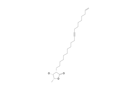 (2S,3R,4R)-3-HYDROXY-4-METHYL-2-(9-N-EICOS-1-ENYL)-BUTANOLIDE