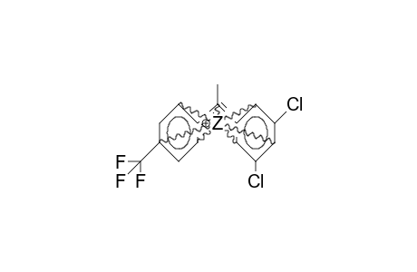 1-(3,5-Dichloro-phenyl)-1-(4-trifluoromethyl-phenyl)-1-ethyl cation