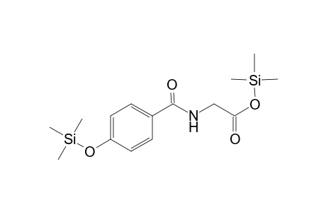 Glycine, N-[4-[(trimethylsilyl)oxy]benzoyl]-, trimethylsilyl ester