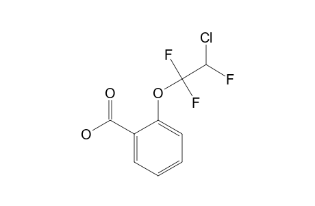 o-(2-chloro-1,1,2-trifluoroethoxy)benzoic acid