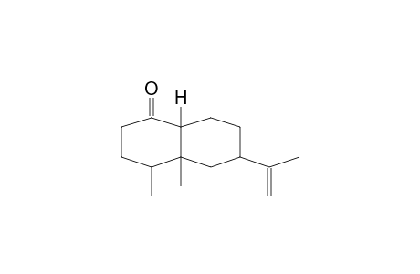 1(2H)-NAPHTHALENONE, OCTAHYDRO-4,4A-DIMETHYL-6-(1-METHYLETHENYL)-