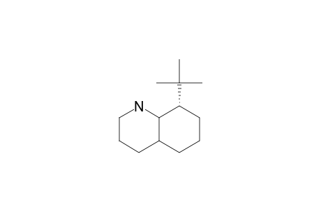 8-TERT.-BUTYL-TRANS-DECAHYDROQUINOLINE;DIASTEREOMER-#1