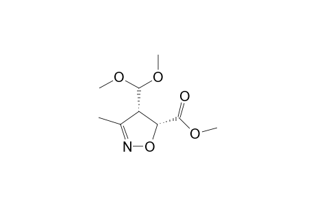 METHYL-CIS-4-DIMETHOXYMETHYL-4,5-DIHYDROISOXAZOLE-5-CARBOXYLATE