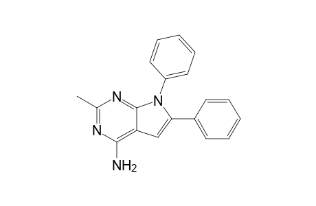 2-methyl-4-amino-6,7-diphenyl-7H-pyrrolo[2,3-d]pyrimidine