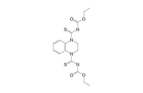 [(1,2,3,4-tetrahydro-1,4-quinoxalinediyl)bis(thiocarbonyl)]dicarbamic acid, diethyl ester