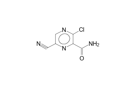 2-CARBAMOYL-3-CHLORO-6-CYANOPYRAZINE