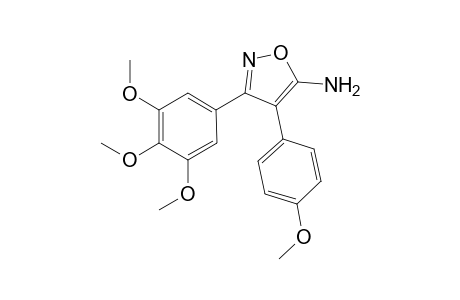 3-(3,4,5-Trimethoxyphenyl)-4-(4-methoxyphenyl)-5- isoxazolamine