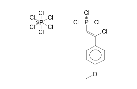 2-CHLORO-PARA-METHOXYSTYRYLTRICHLOROPHOSPHONIUM HEXACHLOROPHOSPHORATE