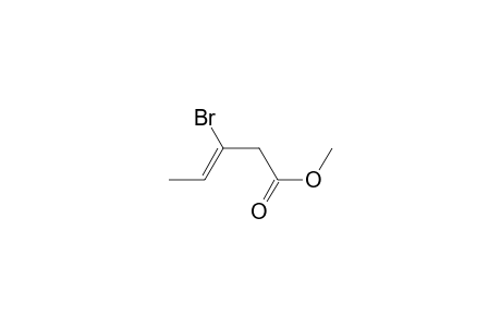 3-Pentenoic acid, 3-bromo-, methyl ester, (Z)-