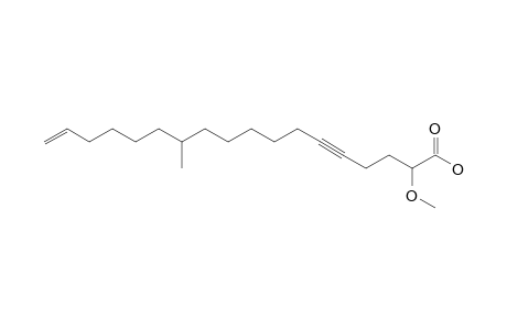 2-METHOXY-12-METHYLOCTADECA-17-ENE-5-YNOIC-ACID