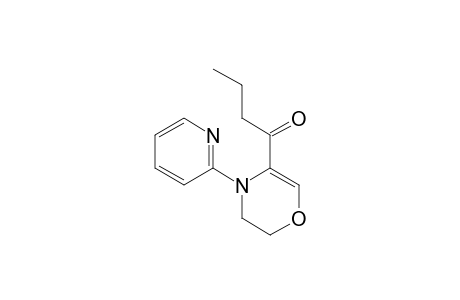 1-(4-pyridin-2-yl-2,3-dihydro-1,4-oxazin-5-yl)butan-1-one