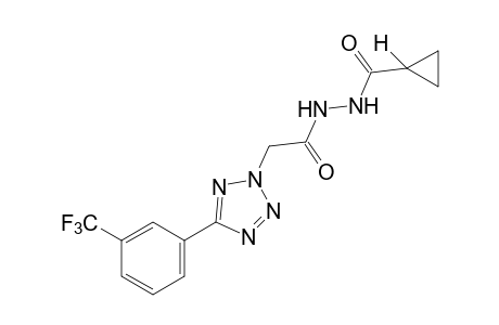 1-(cyclopropylcarbonyl)-2-{[5-(alpha,alpha,alpha-trifluoro-m-tolyl)-2H-tetrazol-2-yl]acetyl}hydrazine