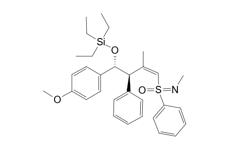 (+)-TRIETHYL-[(Z)-(1R,2R)-2-PHENYL-3-METHYL-4-[(S)-N-METHYL-S-PHENYL-SULFONIMIDOYL]-1-(4-METHOXYPHENYL)-BUT-3-ENYLOXY]-SILANE