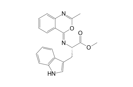 N-(2-Methyl-4H-3,1-benzoxazin-4-ylidene)-L-tryptophan methyl ester