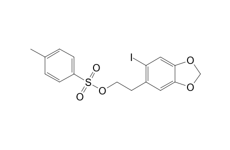 2-(6-Iodo-1,3-benzodioxol-5-yl)ethyl 4-methylbenzenesulfonate