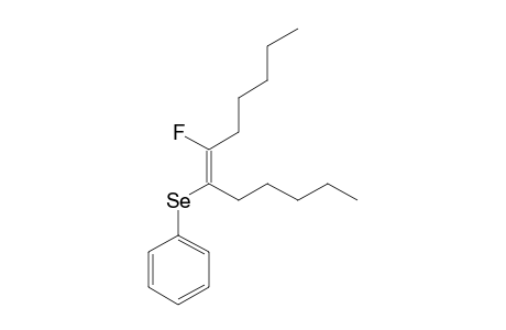 (E)-6-FLUORO-7-(PHENYLSELENO)-DODEC-6-ENE