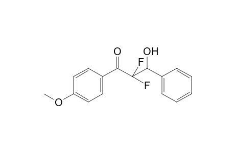 2,2-Difluoro-3-hydroxy-1-(4-methoxyphenyl)-3-phenylpropan-1-one