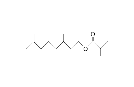 3,7-Dimethyl-6-octen-1-ol isobutyrate