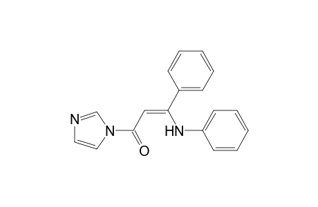 (Z)-1-imidazol-1-yl-3-phenyl-3-phenylazanyl-prop-2-en-1-one