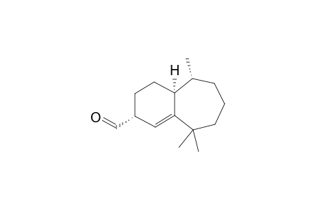 (3-R,9-R,9A-S)-5,5,9-TRIMETHYL-2,3,5,6,7,8,9,9A-OCTAHYDRO-1-H-BENZO-[7]-ANNULENE-3-CARBALDEHYDE