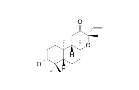 ENT-3-BETA-HYDROXY-12-OXO-13-EPI-MANOYL-OXIDE