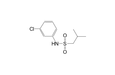 N-(3-chlorophenyl)-2-methyl-1-propanesulfonamide